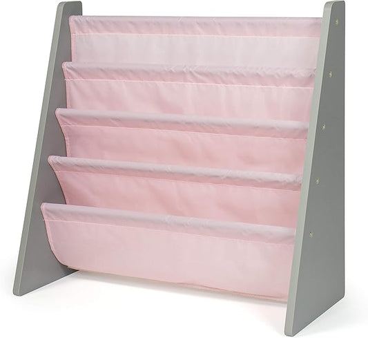 Humble Crew Kids Bookshelf, 4-Tier Front-Facing Book Display Organizer by HumbleCrew