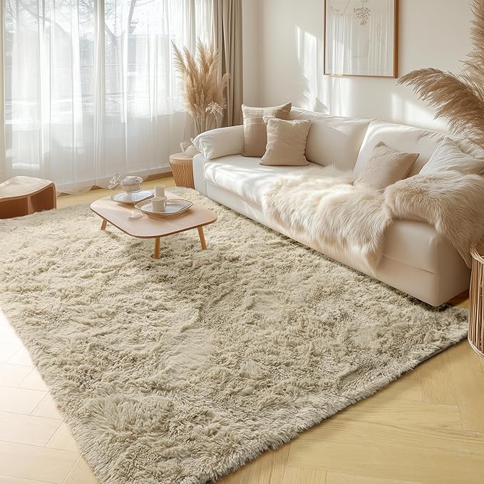 PAGISOFE Fluffy Large Living Room 5x7 Area Rugs, Fuzzy Shag Shaggy Rug Soft - Image 8