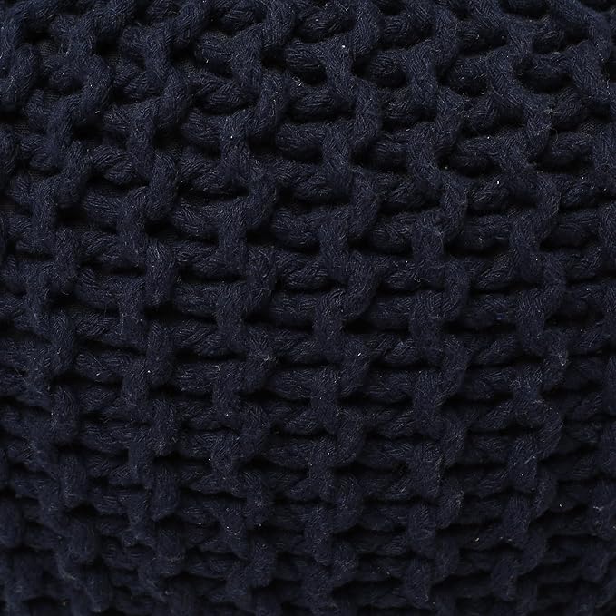 REDEARTH · Round Pouf Foot Stool Bean Bag Ottoman - Image 7