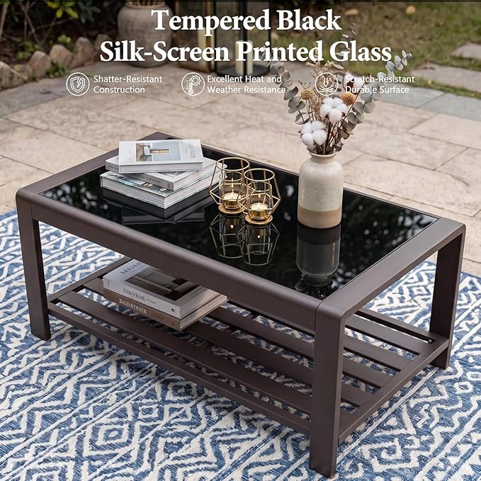 6 Pieces Outdoor Conversation Sets - Image 4