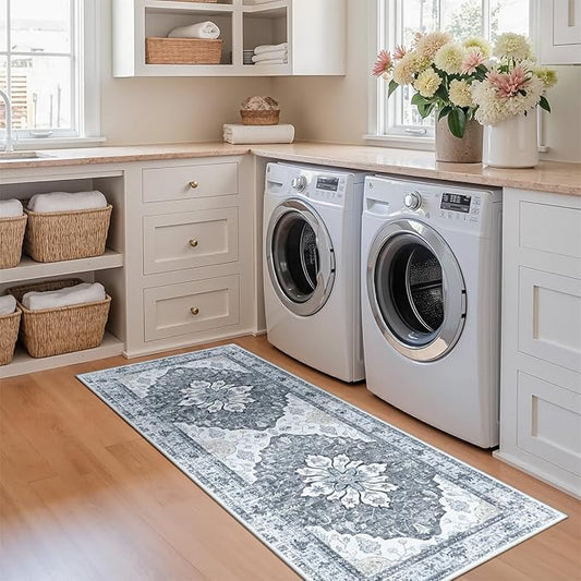 RELEANY Area Rugs 2'x5' Runner Rug Non Slip Washable by RELEANY