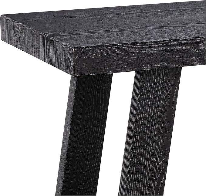 Roundhill Furniture Athens Contemporary Wood Shelf Side Table - Image 6