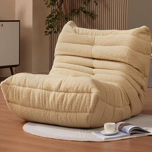 Bean Bag Chairs for Adults Giant Bean Bag Chair Memory Foam BeanBag Chair Bean by YourHomeDeservesMore