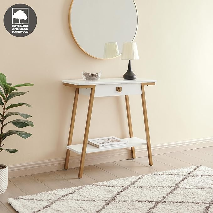 Leick Home 214346 Empiria Wood Console Table - Image 2