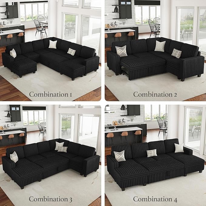 Belffin Plush Corduroy Single Module - Image 5