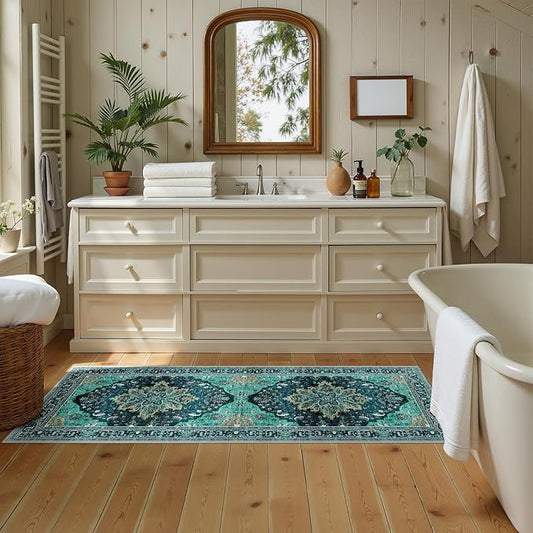RELEANY Area Rugs 2'x5' Runner Rug Non Slip Washable by RELEANY