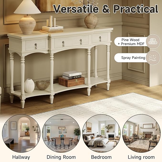 Traditional Retro Console Table - Image 4
