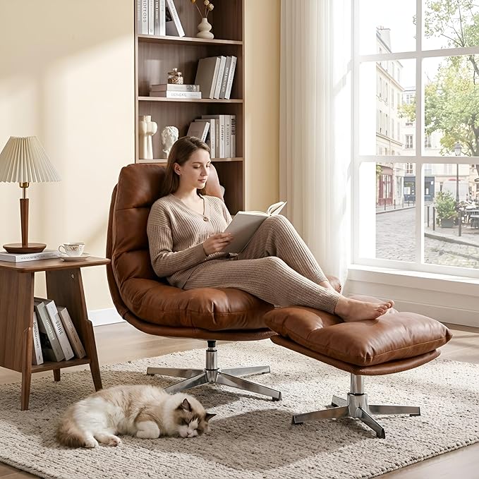 BESTANO Swivel Accent Chair - Image 8