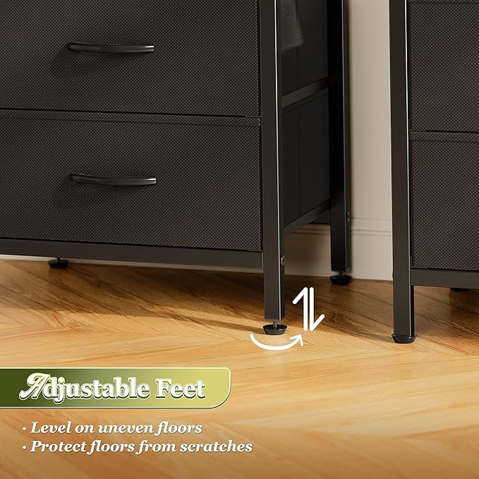 Huuger Night Stand Set of 2, Nightstand - Image 9