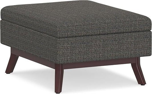 SIMPLIHOME Owen Coffee Table Storage Ottoman by SimpliHome