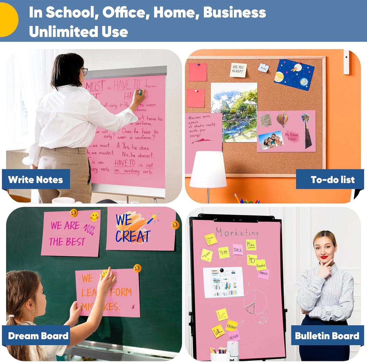 Pink Wrapping Paper 15"x450", Light Pink Bulletin Board Construction Craft Poster Color Art Coloring Decorative Paper Roll, Mother's Day Birthday Bouquet Flower Valentines Gift Wrap, Floral Supplies