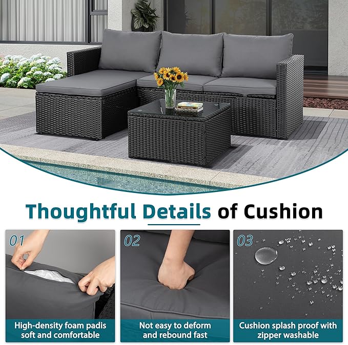 SUNLEI Patio Furniture Set - Image 4