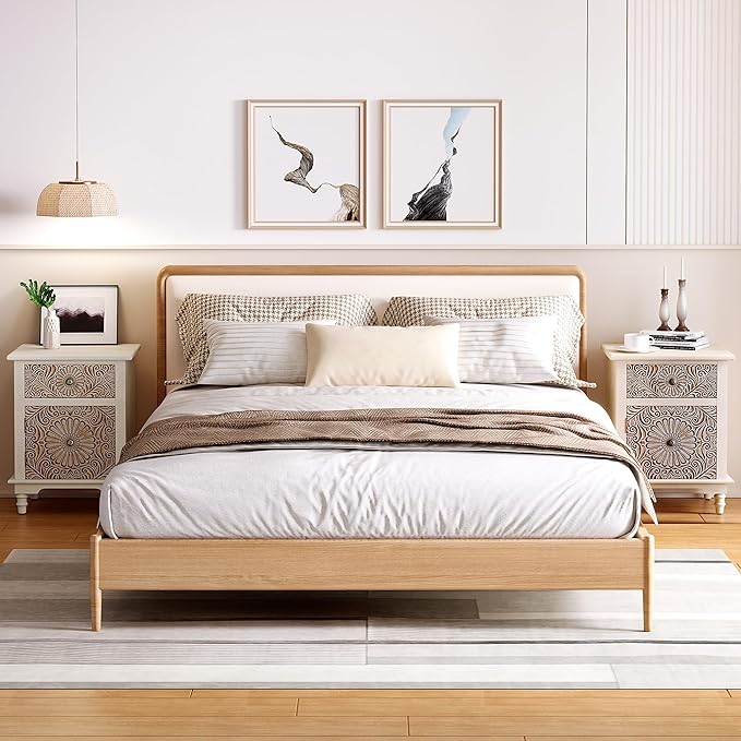 SUNBURY Night Stand Set 2, Accent End Table - Image 5