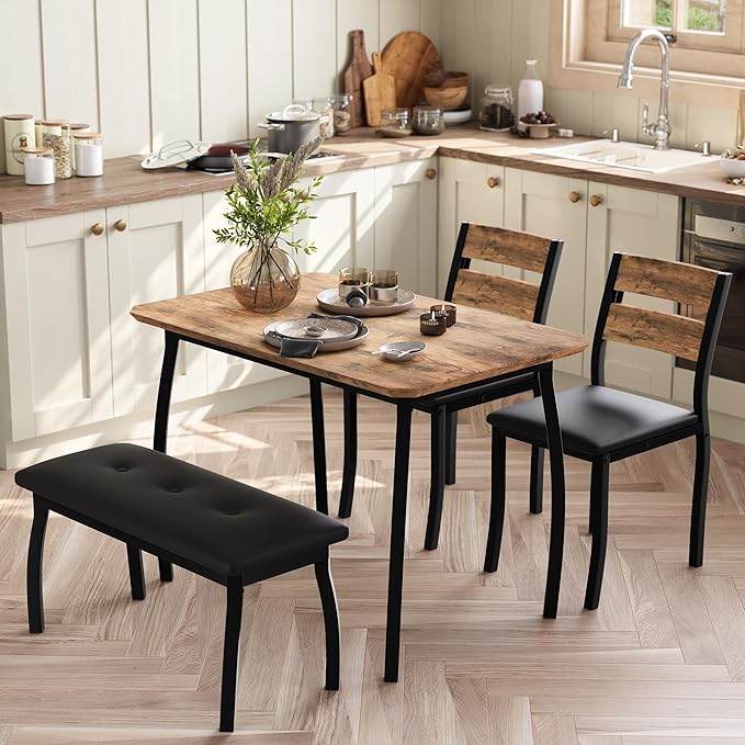 IDEALHOUSE 43'' Dining Table Set - Image 4