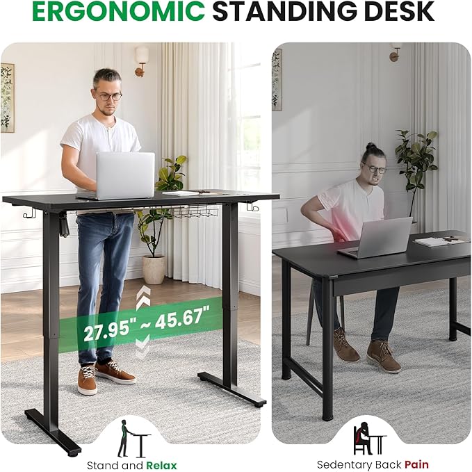 SIAGO Electric Standing Desk Adjustable - Image 9
