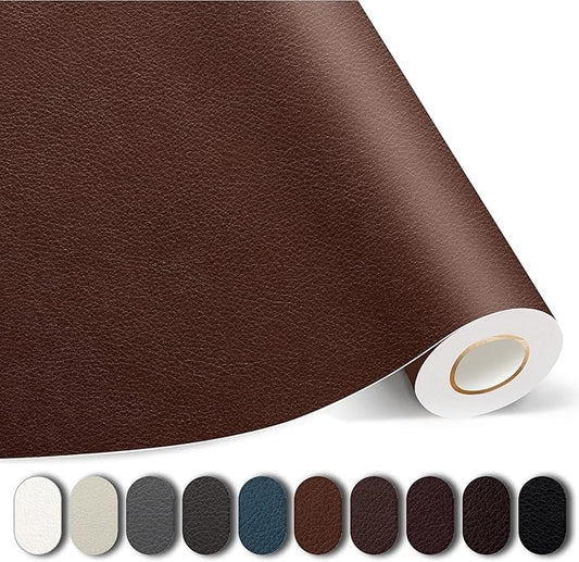 Kangshoon Leather Repair Patches, 35X158 Inch Self-Adhesive Leather Repair Tape by GiveYourFurnitureaNewLife