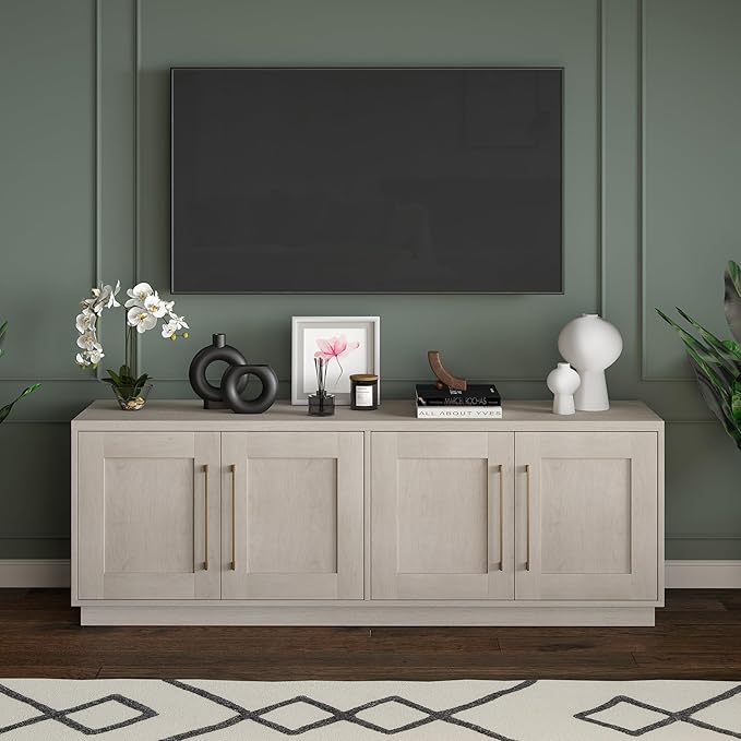 Henn&Hart TV Stand for TVs up to 75'' - Image 2