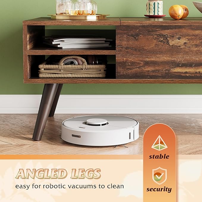 WLIVE Coffee Table with Lifting Top, Hidden Storage & Adjustable Shelf - Image 7