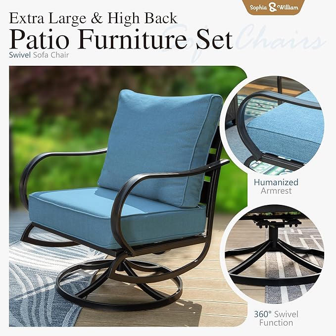 Sophia & William Patio Furniture Sets - Image 5