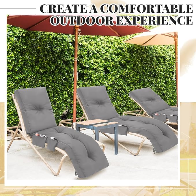 Outdoor Chaise Lounge Cushions - Image 8