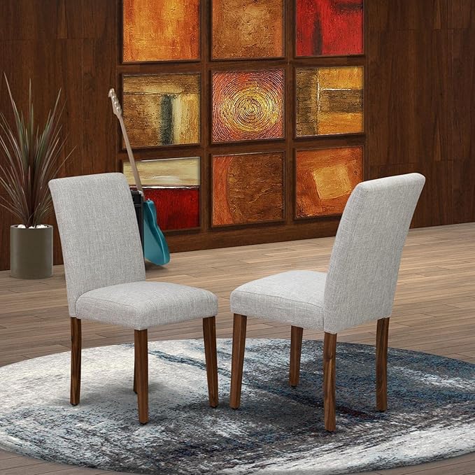 East West Furniture ABPNT35 Abbott Classic Parson Chairs - Image 2