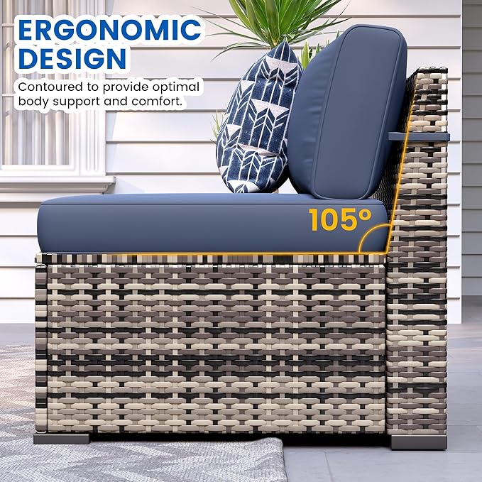 8-Piece Patio Furniture Set - Image 4