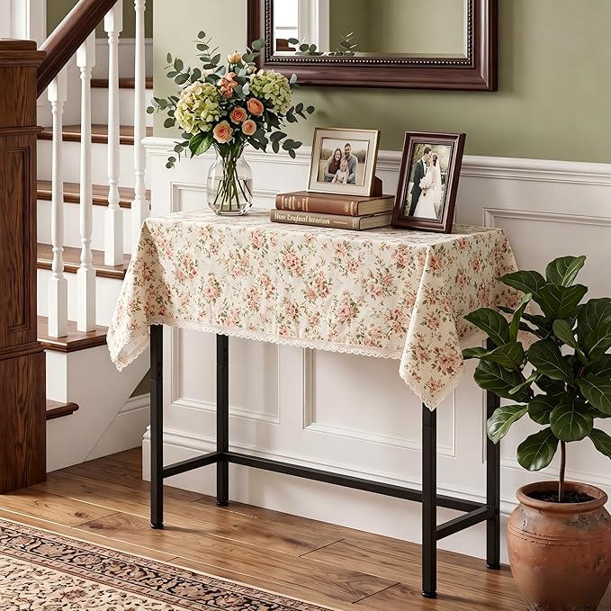 Sturdy Console Table with 98 lb Capacity, Stable Wobble-Free Design - Image 8