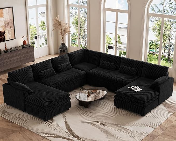 Belffin Large Modular Sectional Sofa by Belffin