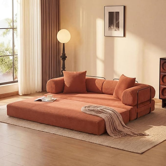 ZEIINPA Convertible Sleeper Sofa Bed by ZEIINPA