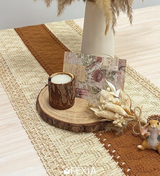 Fexia Table Runner 90 Inch Thanksgiving Decor - Image 4