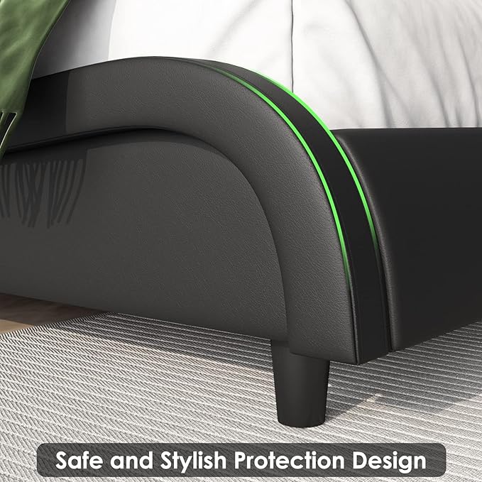 Keyluv Queen Size LED Bed Frame - Image 8