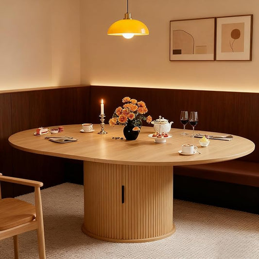 Wildhome Extendable Round Dining Table by WildhomeYourHomeFurnishingSolution
