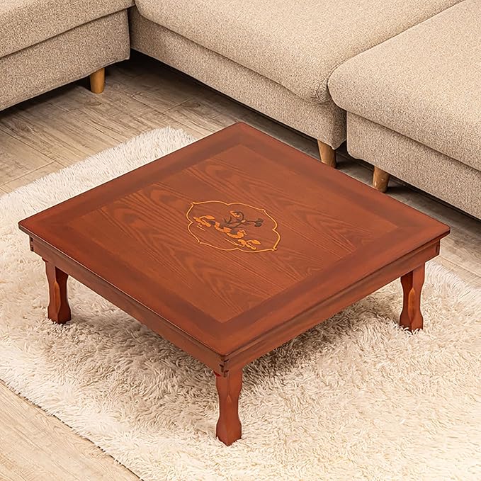 SH-tables Folding Table, Korean Solid Wood Square Dining Table/Study - Image 2