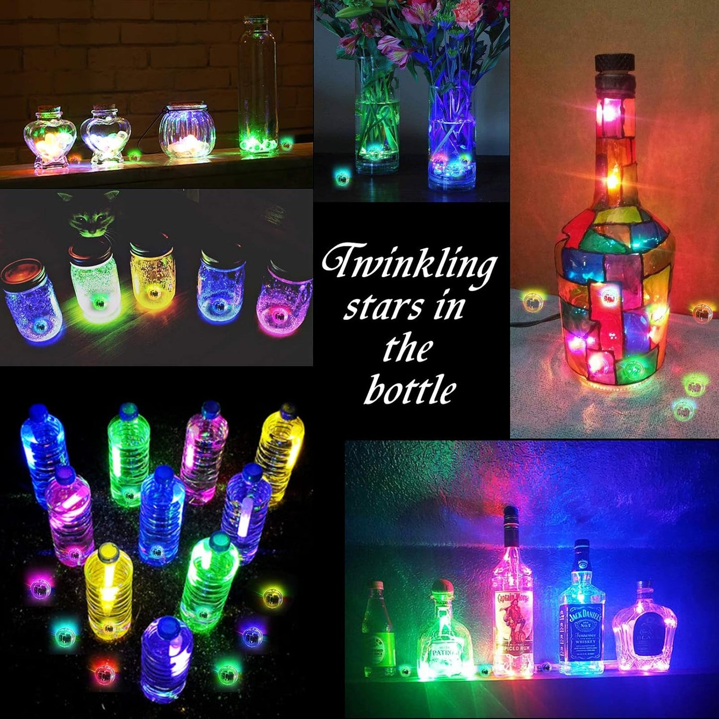 100pcs Blue LED Balloon Light, Round LED Ball Lamp Tiny Led Lighting Decoration for Indoor Outdoor Party Event Fun Wedding Festival Birthday Halloween Christmas Party Supplies