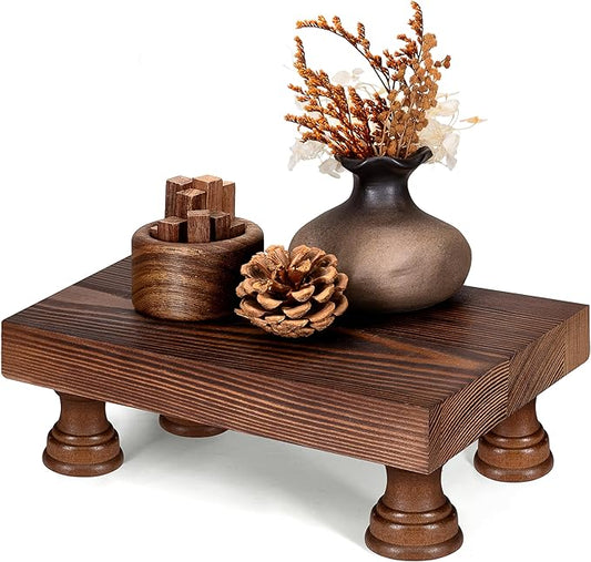 EOSAHR Farmhouse Pine Wood Risers by EOSAHR