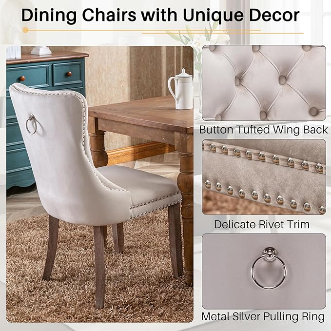 Henf 9 Pieces Extendable Dining Table Set - Image 7
