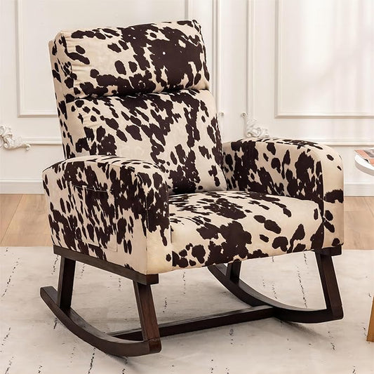 HCHAIRH Rocking Chair Nursery, Nursing Rocker Armchair by HCHAIRH
