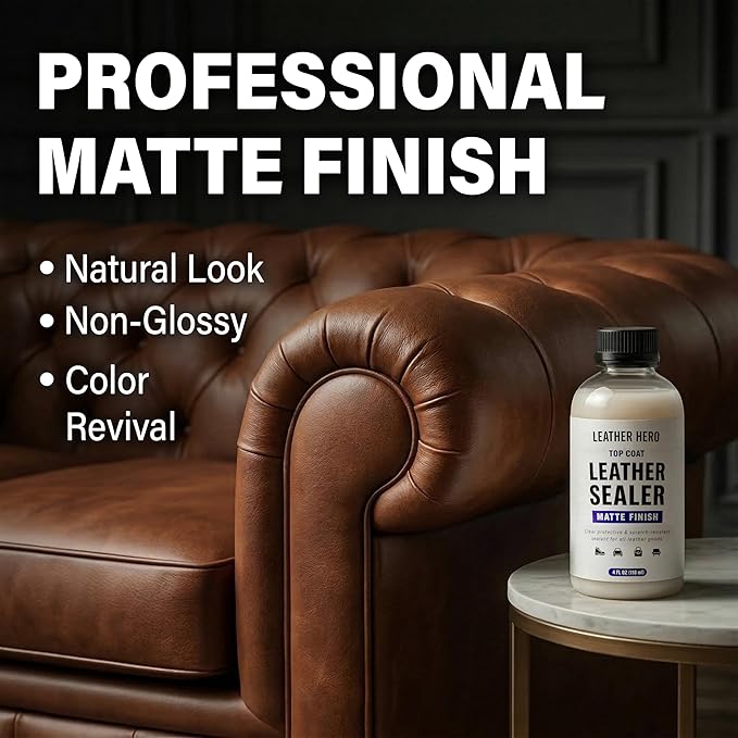 Leather Hero Top Coat – Leather Sealant & Protective Finish - Image 2