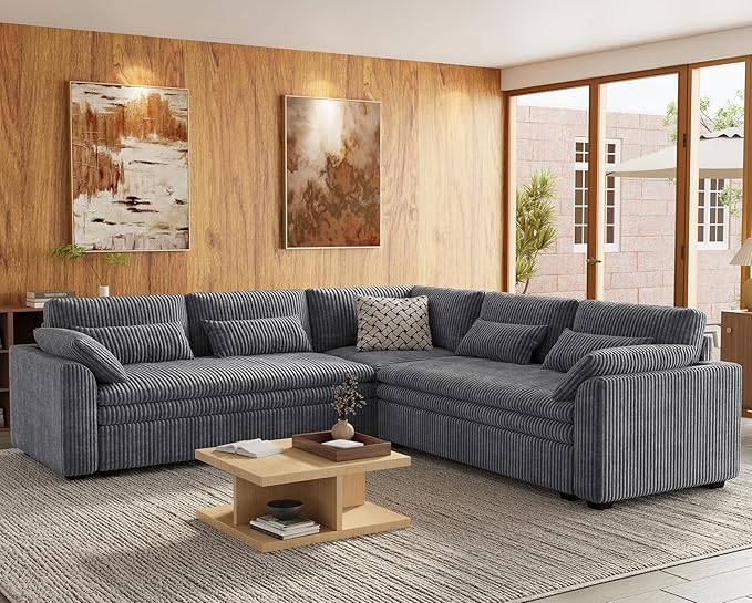 Belffin Large Modular Sectional Sofa - Image 3
