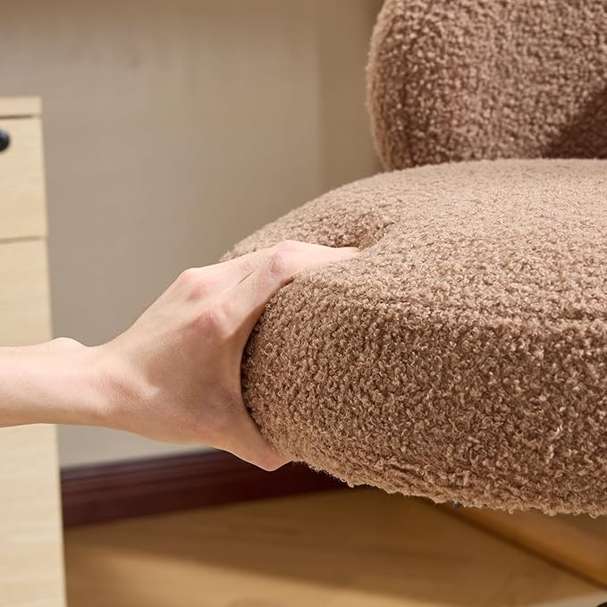 VINGLI Cute Small Swivel Desk Chair Comfy - Image 3
