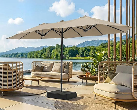 SUPERJARE 13FT Outdoor Patio Umbrella by SUPERJARE
