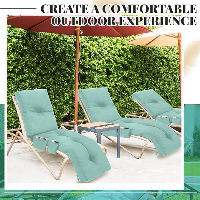Outdoor Chaise Lounge Cushions - Image 7