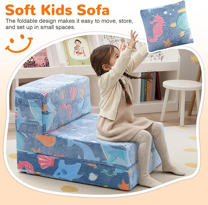MeMoreCool Foldable Futon Chair Bed - Image 2