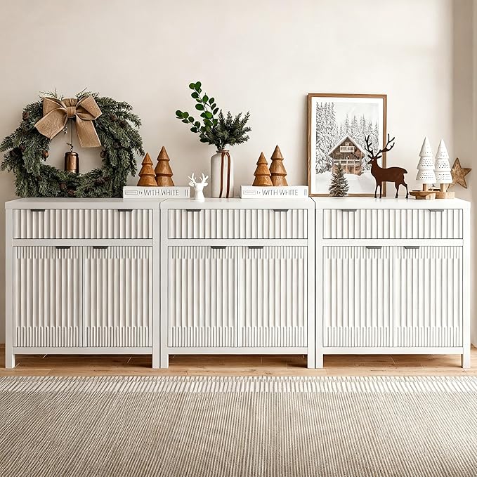 Fatmok Fluted Buffet Cabinet by Fatmok