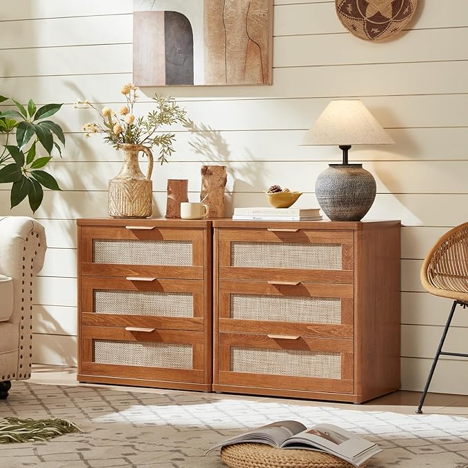 LEYAOYAO Rattan Night Stand - Image 6