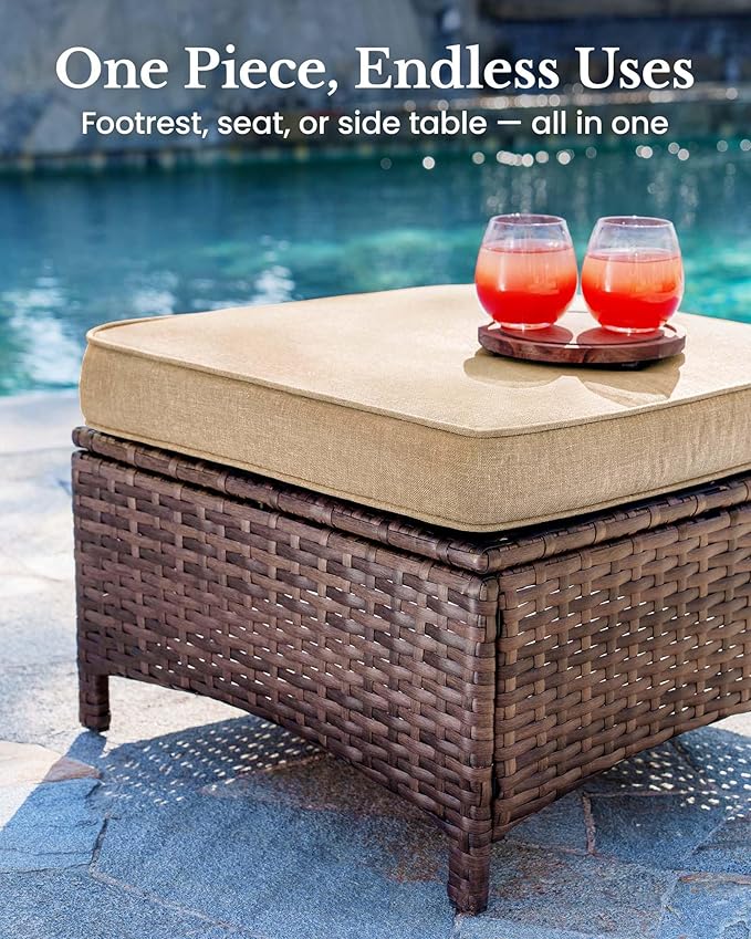 HILLGA 7-Piece Luxury Patio Furniture Set - Image 9