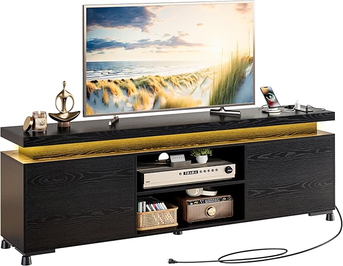 IRONCK TV Stand for TVs 85 inch, Entertainment Center - Image 9