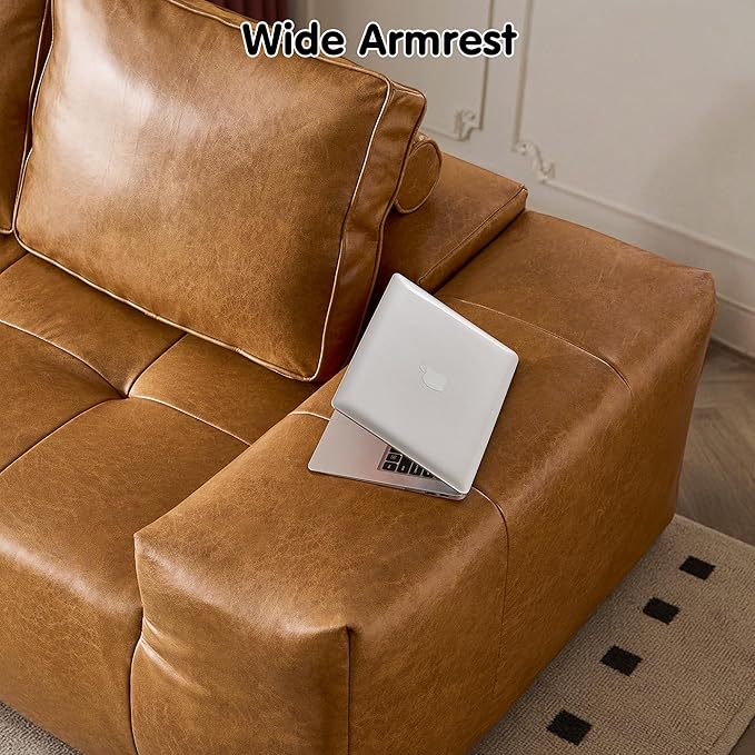 ovios 106" Cloud Boneless Couch - Image 8