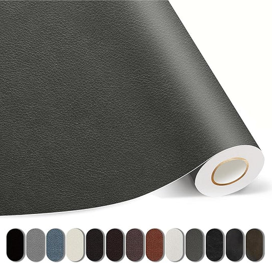 Kangshoon Leather Repair Patches, 35X79 Inch Self-Adhesive Leather Repair Tape by GiveYourFurnitureaNewLife