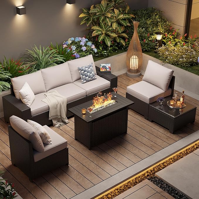 Aoxun Outdoor Patio Furniture Set - Image 10